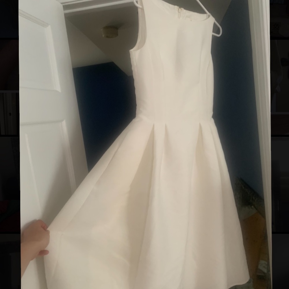 Kate spade white dress skater size 4 NWT